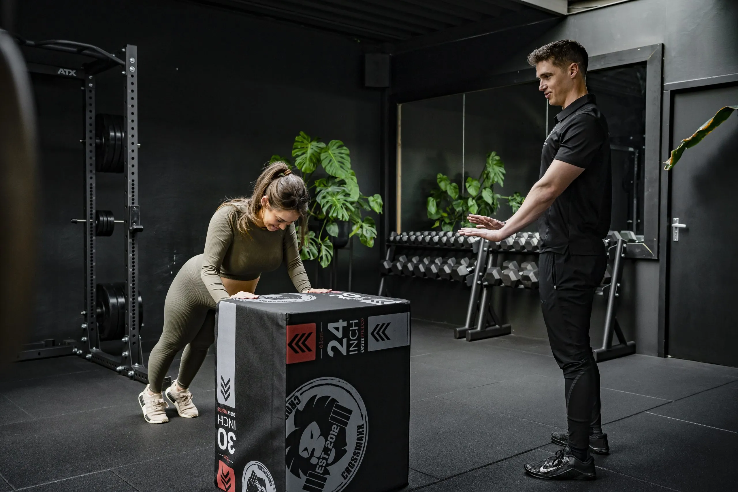 1-op-1 coaching in de private gym